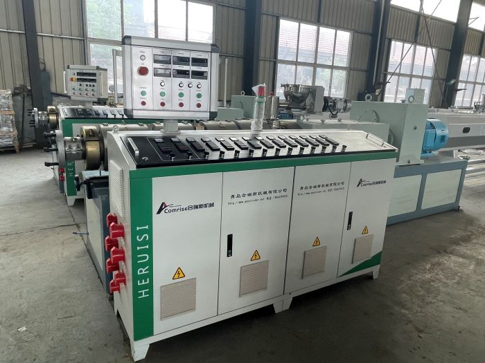 PVC Boru Machien üçün ekstruderin istehsalı tamamlandı