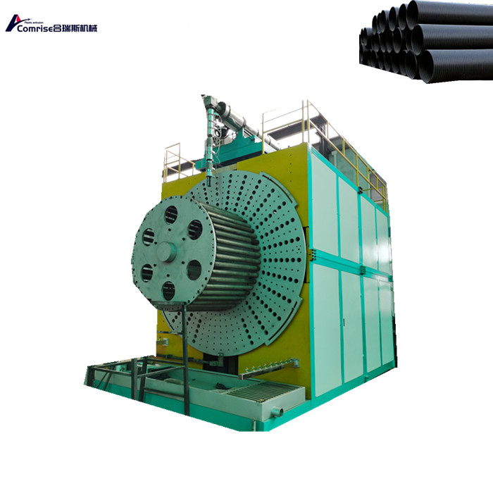 HDPE böyük diametrli boşluq divar dolama boru maşını