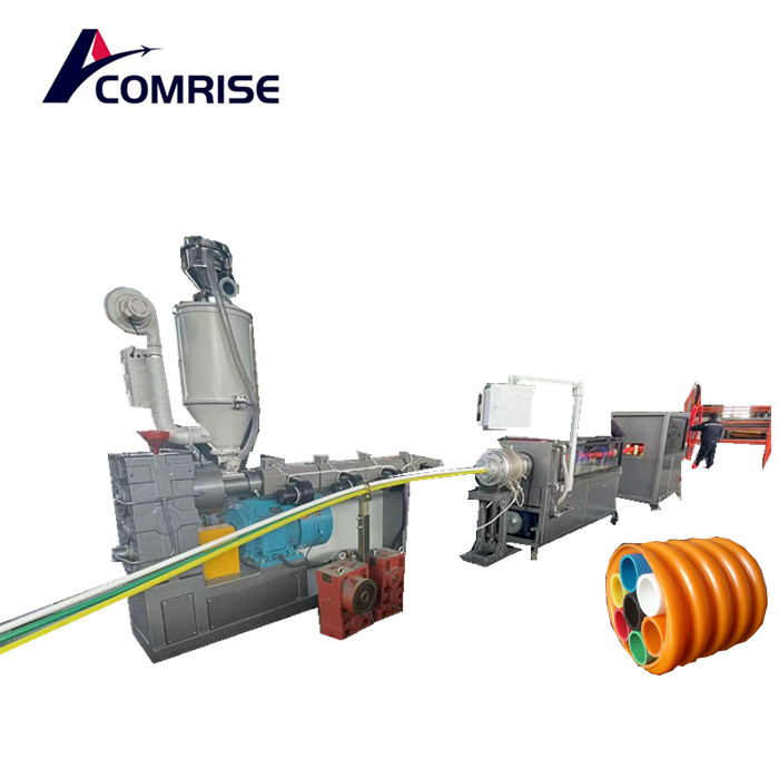 HDPE PE COD Kabelli məsaməli boru hazırlayan maşın